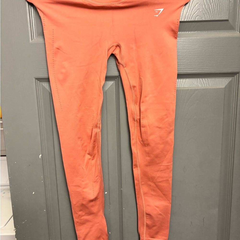 Gymshark Kids Peach Leggings